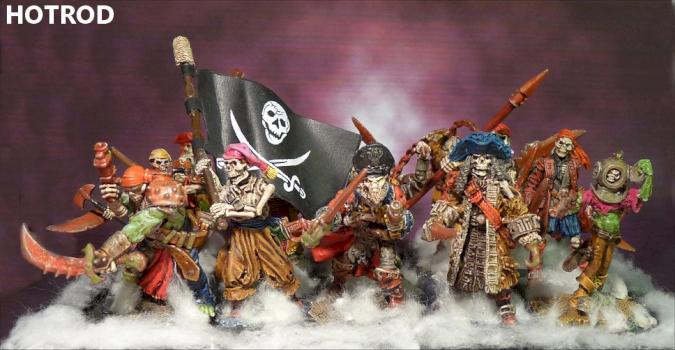 Esqueletos piratas condes Vampiro by Hotrod