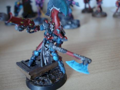 Eldar autarch by Childerick