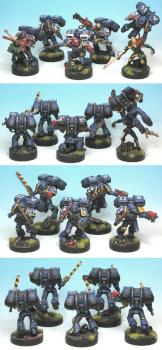 Ultramarines Assault Squad by winterdyne