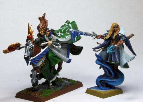 Elven Mages by thatguyjames
