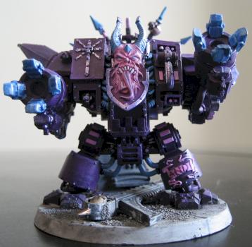 Slaanesh Chaos Dreadnought by automaton88