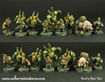 Dwarves Football Team by Scibor