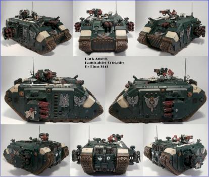 Land Raider Crusader by Elmo9141