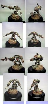 nurgle terminator squad (comission work) by avalon008