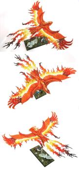 High Elves Flamespyre Phoenix by vermin`