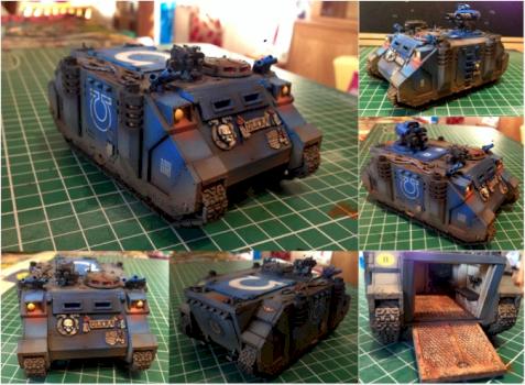 Ultramarine Rhino/Razorback by HeavyTankBuilder