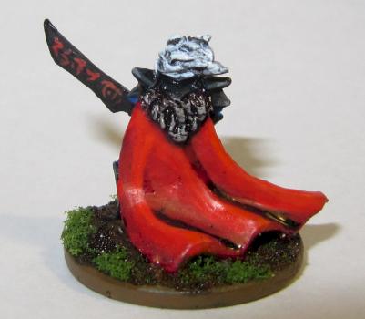 15MM Elric of Melnibone in his black armor and Stormbringer by karlosrolero