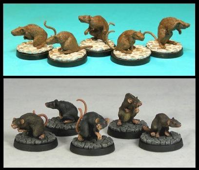 giant rats by snuurg, sculptor