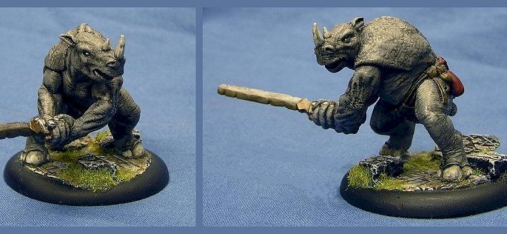 Rogerick the Rhino by snuurg, sculptor