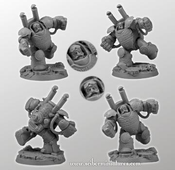 Dwarf Player Heavy Steam Armour by Scibor
