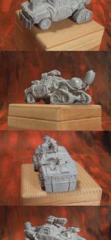 war orc buggy fighter unicue  scratchbuilt vehicle by turbo