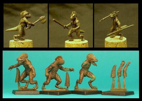 Old-Skool Scalies by snuurg, sculptor