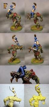 Block of  black orc  Vargar by fanath