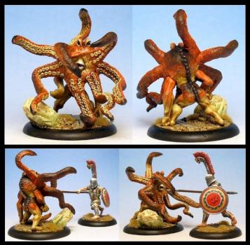 Tentacled Terror by snuurg, sculptor