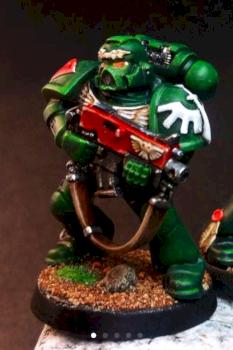 Dark Angels Space Marine by DanielPrime