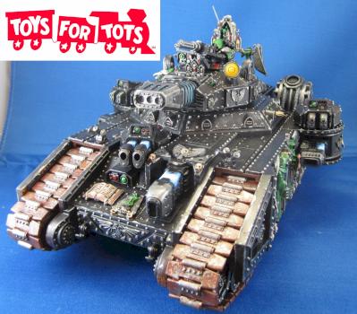 Dark Angels Angelus Redemptor Super-heavy Tank by Machinator