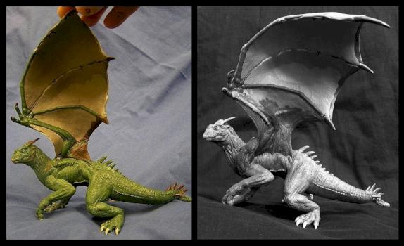 Winged Wonder by snuurg, sculptor