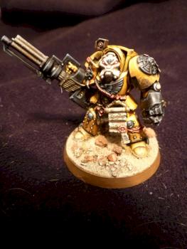 Imperial Fist Terminator Assault Cannon by Volley Fire