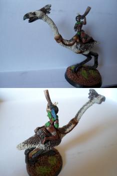 Terror Bird w/ Rider by Corinthius