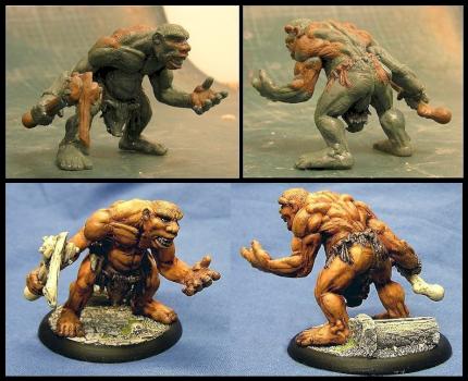 Cormac the half-giant by snuurg, sculptor