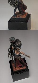 Dark Elf Sorceress by devavkj