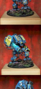 Space Marine Venerable Dreadnought custom converted by turbo