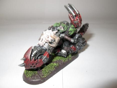 Ork Warbike 01 by TyranidPainter