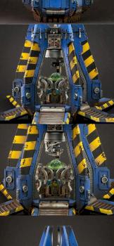 Space Marines Drop Pod by luk_art