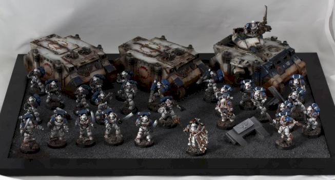 Pre-Heresy World Eaters Army by Szab