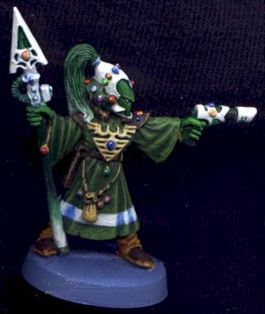 Eldar Warlock - Mighty Morphin Power Ranger - Tommy by litlamzetiv