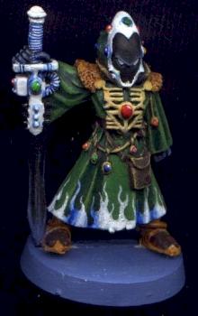 Eldar Warlock - Mighty Morphin Power Ranger - Zack by litlamzetiv