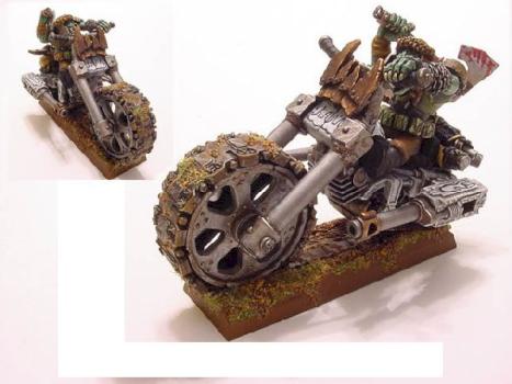Ork biker 2 by Spanky