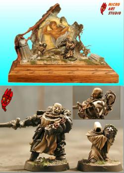 Emperor's champion diorama by Kamohiro