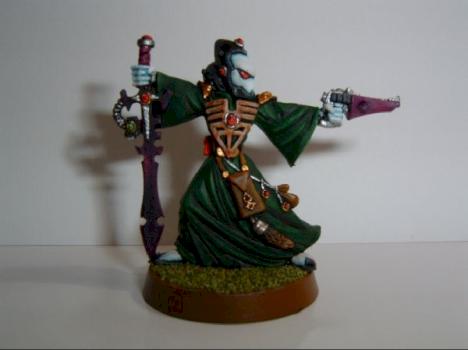 Eldar Warlock by Sabriel