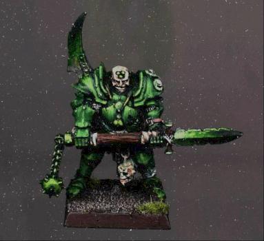 Helmos Chloronchosis, Champion of Nurgle by inquisitorooney