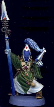 Eldar Warlock - Mighty Morphin Power Ranger - Billy by litlamzetiv