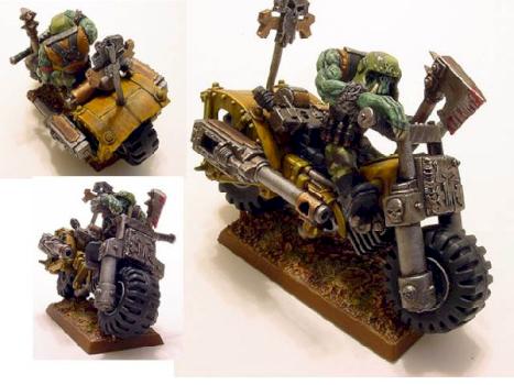 Ork biker 4 by Spanky
