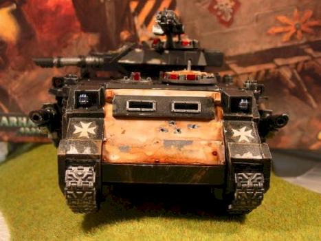 Black Templar Predator Front  view by Discombobulate
