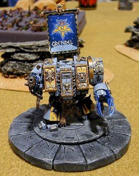 Space Wolf Venerable Dreadnought by monkeigh