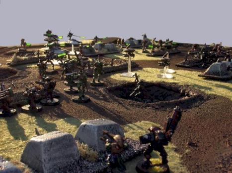 Mini Battle Scene by Hellboy