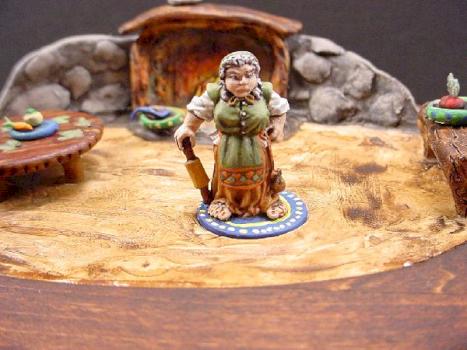Halfling Cook Diorama by MinisByBK