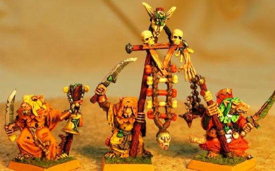Command group for my Plague Monk unit by geektom
