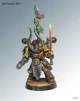 40K Chaos Champion - better photo by Wirespider