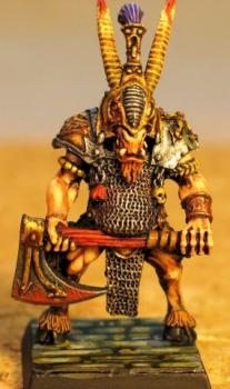 Beastmen Champion by geektom