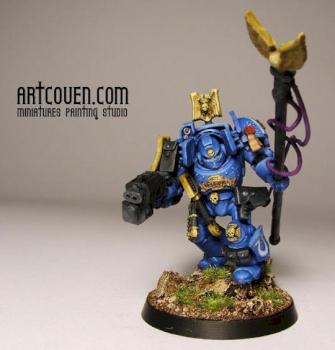 Ultramarines Librarian Severian by artcoven