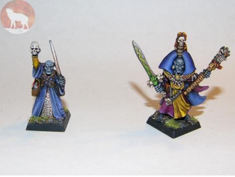 Necromancers for my Vampire Counts army by kbolster12345