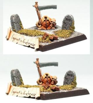 Mini diorama : l'apprenti faucheuse by Flanagan