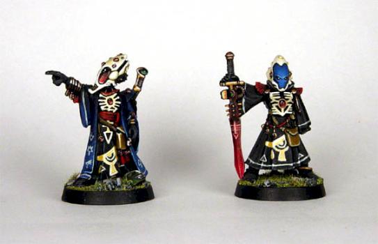 Eldar Ulthwe Farseer and Warlock by Spartanacus