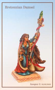 Bretonnian Damsel French GD 2005 entry with worked base by ansquer