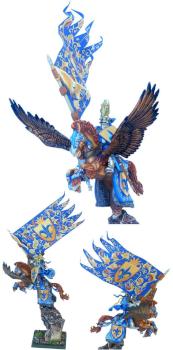 Bretonnian Pegasus Knight by Lasota